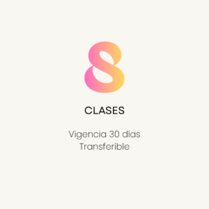 Paquete de 8 Clases