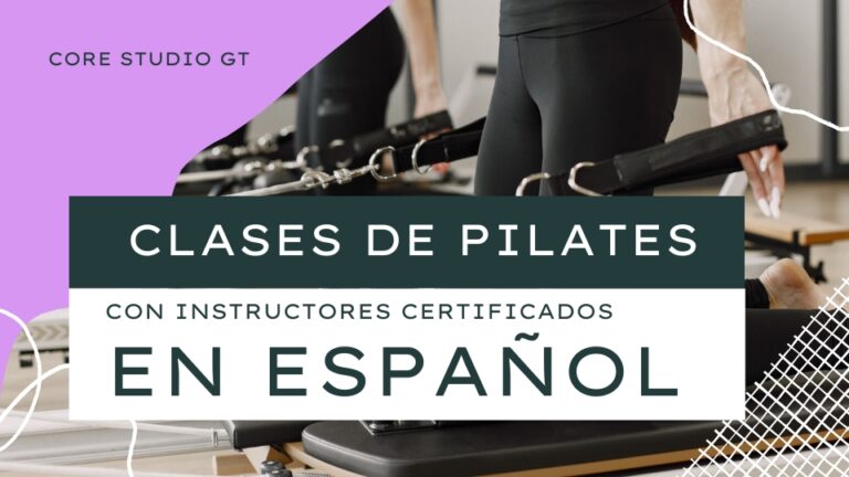Clases de pilates con instructores certificados en español