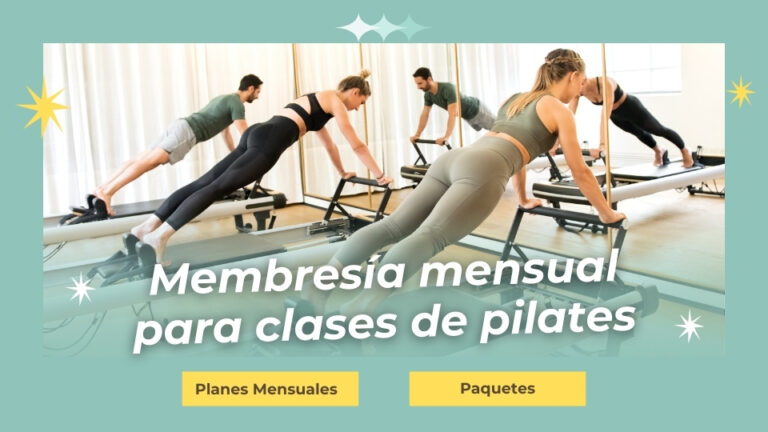 ¿Cuánto cuesta una membresía mensual para clases de pilates en gimnasios locales?